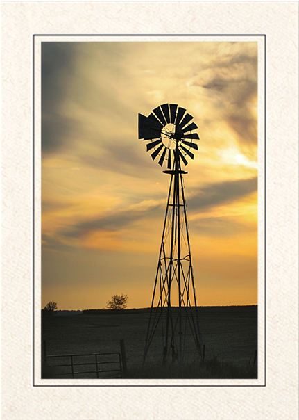 Windmill At Sunset - Windmill Clipart (620x637), Png Download