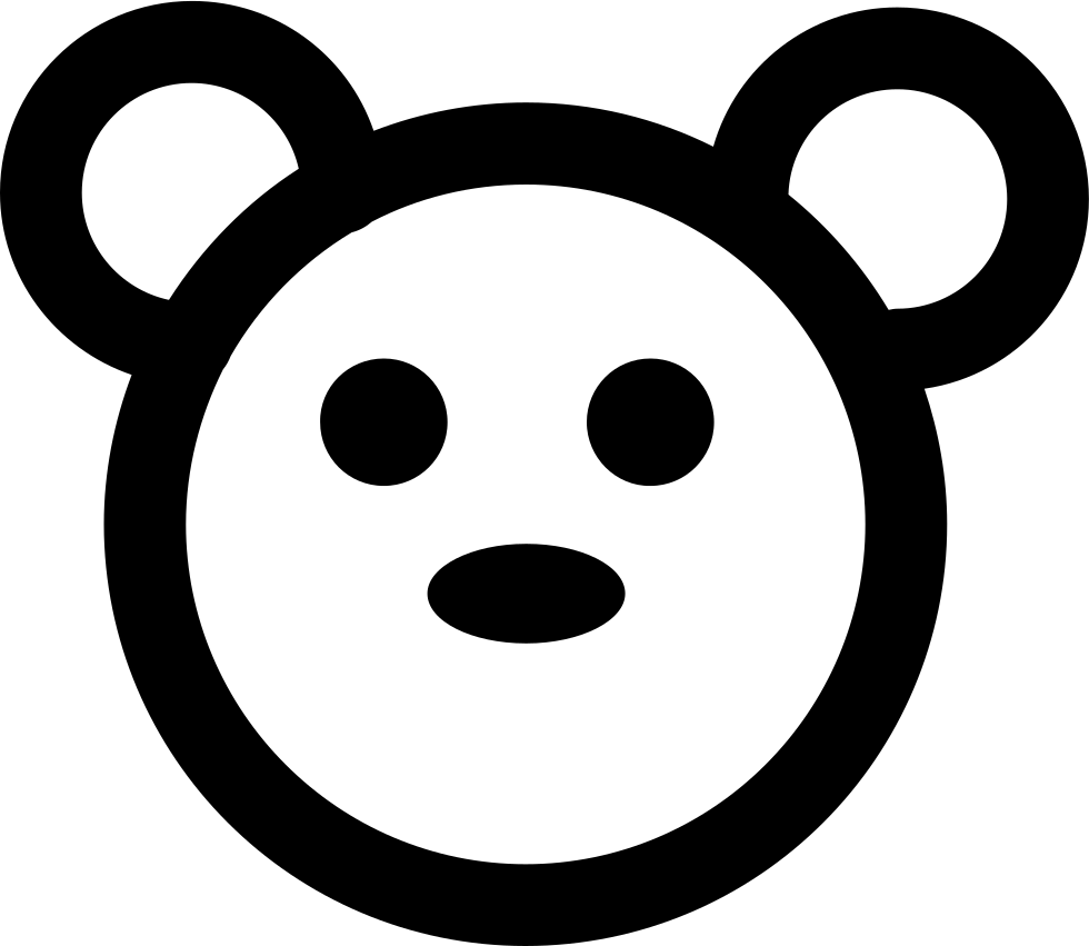 Teddy Bear Comments - Oso De Peluche Icono Clipart (980x851), Png Download