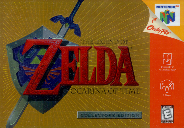 Zelda Ocarina Of Time Collector's Edition - Zelda Ocarina Of Time Clipart (600x600), Png Download