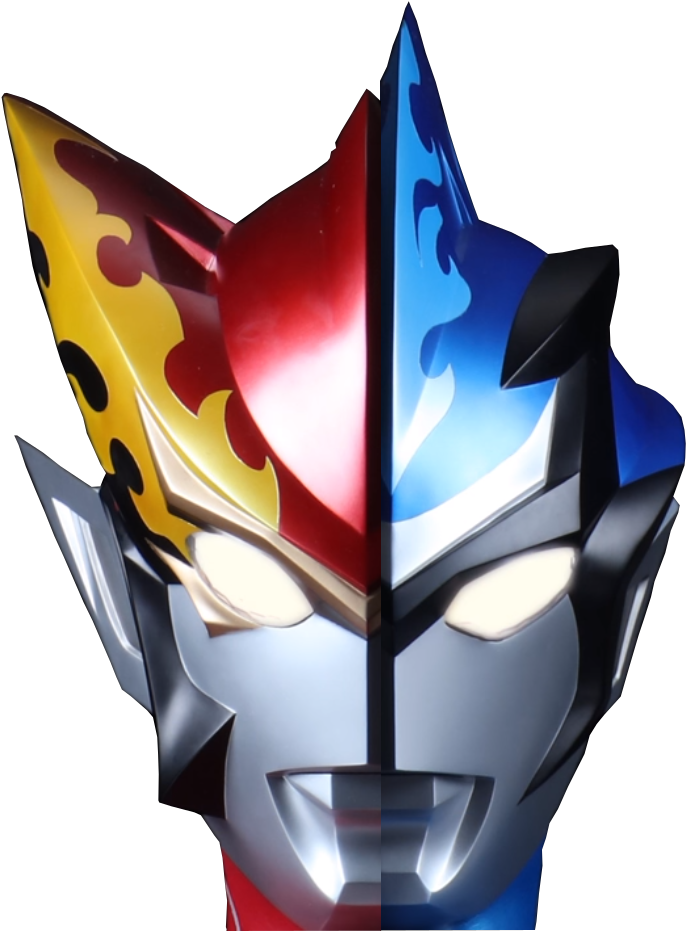 Ultraman R B , Png Download - Ultraman R/b Clipart (686x931), Png Download