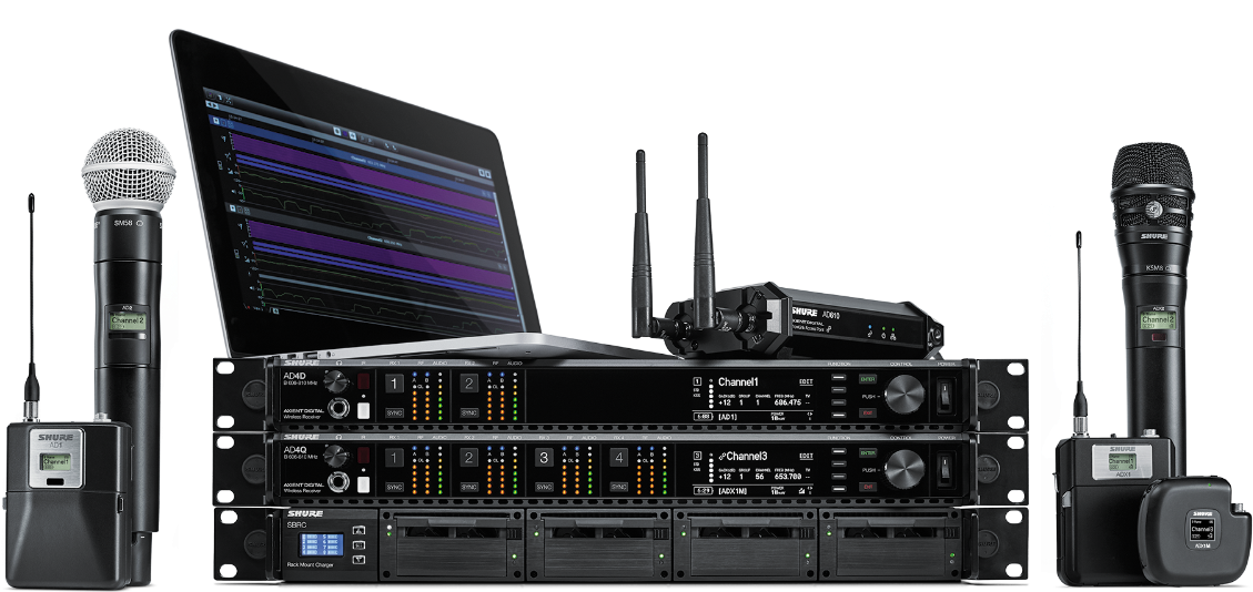 Shure Extends 600 Mhz Wireless Rebate Program - Shure Wireless Microphone 2018 Clipart (1280x650), Png Download