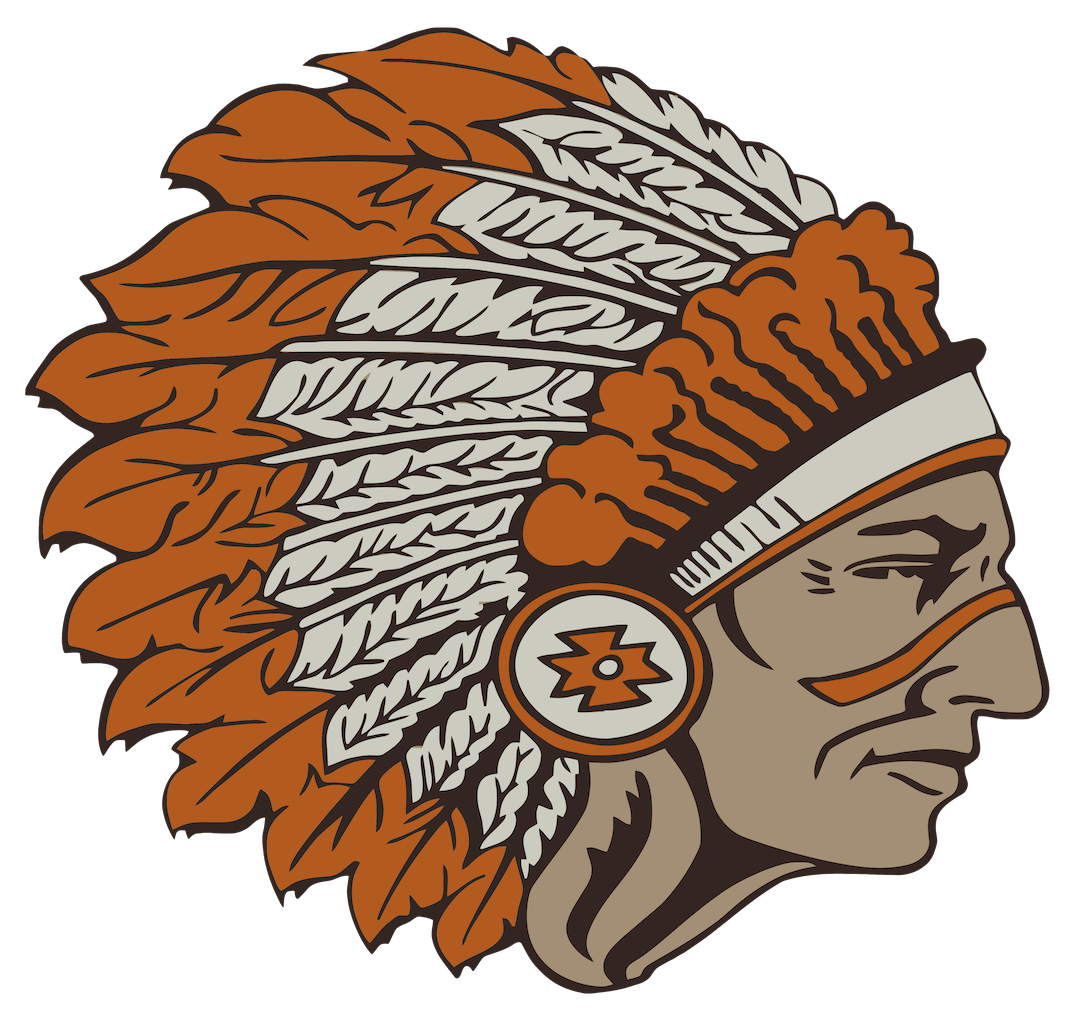 Warrior Logo - Pacific High School Indians Clipart (1075x1010), Png Download