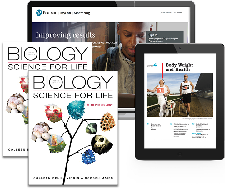 Belk, Border & Maier, The Biology - Biology Science For Life With Physiology 5th Edition Clipart (720x608), Png Download