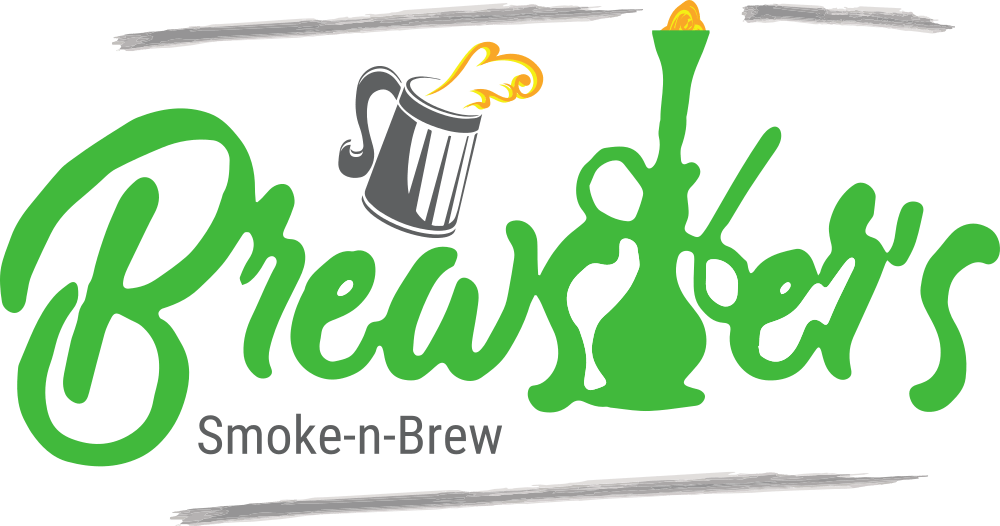 Brewster's Smoke N Brew - Graphic Design Clipart (1000x526), Png Download