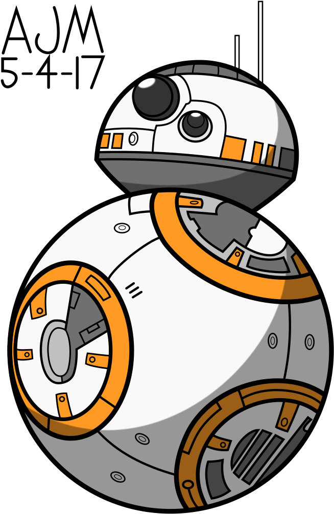 Star Wars Fans - Cartoon Clipart (744x1052), Png Download