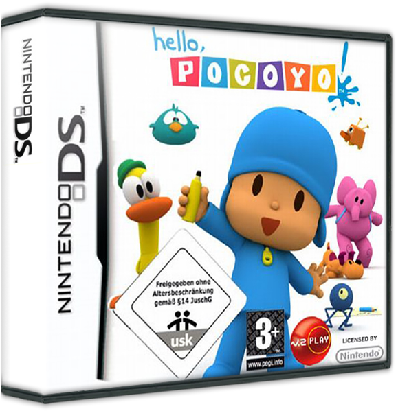 Hello Pocoyo (587x598), Png Download - Hello Pocoyo Clipart (576x599), Png Download