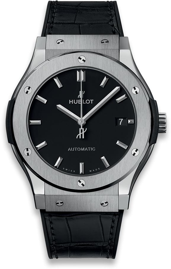 Classic Fusion Titanium - Hublot Watch Classic Fusion Clipart (1000x1000), Png Download
