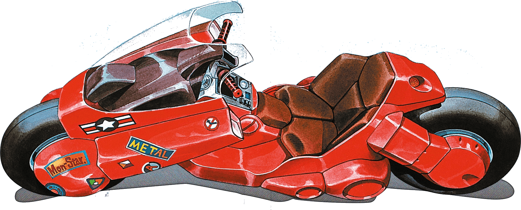 Bike-min - Akira Wallpaper Iphone X Clipart (1746x706), Png Download