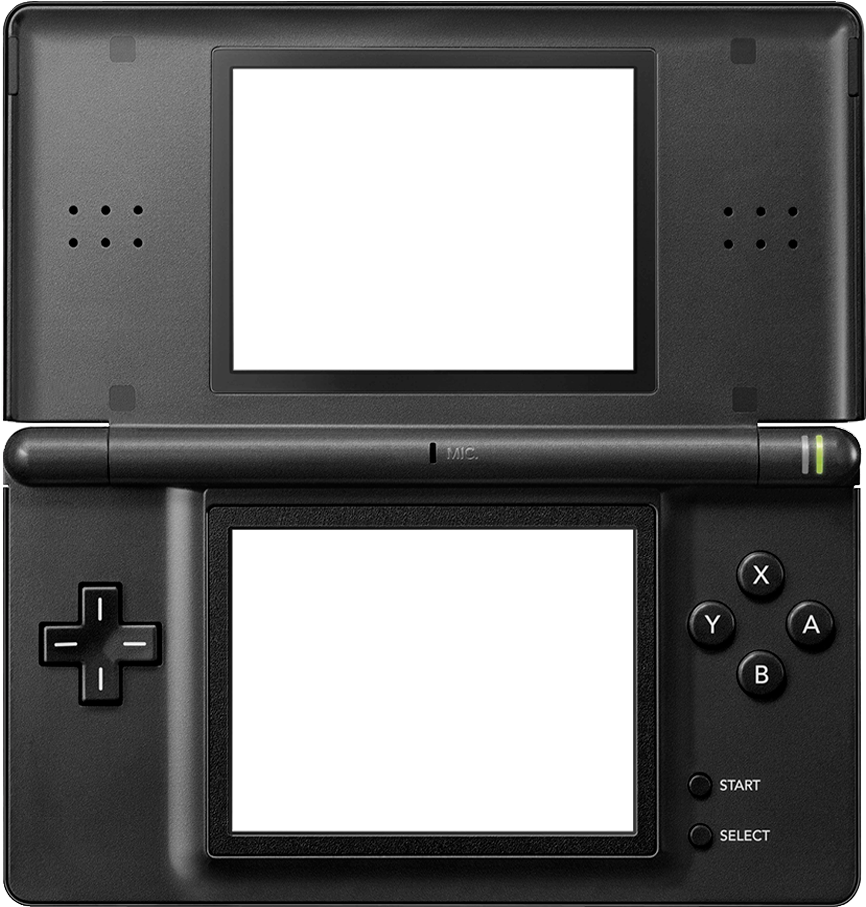 Bezel Nintendo Ds - Netflix Ds Clipart (866x907), Png Download