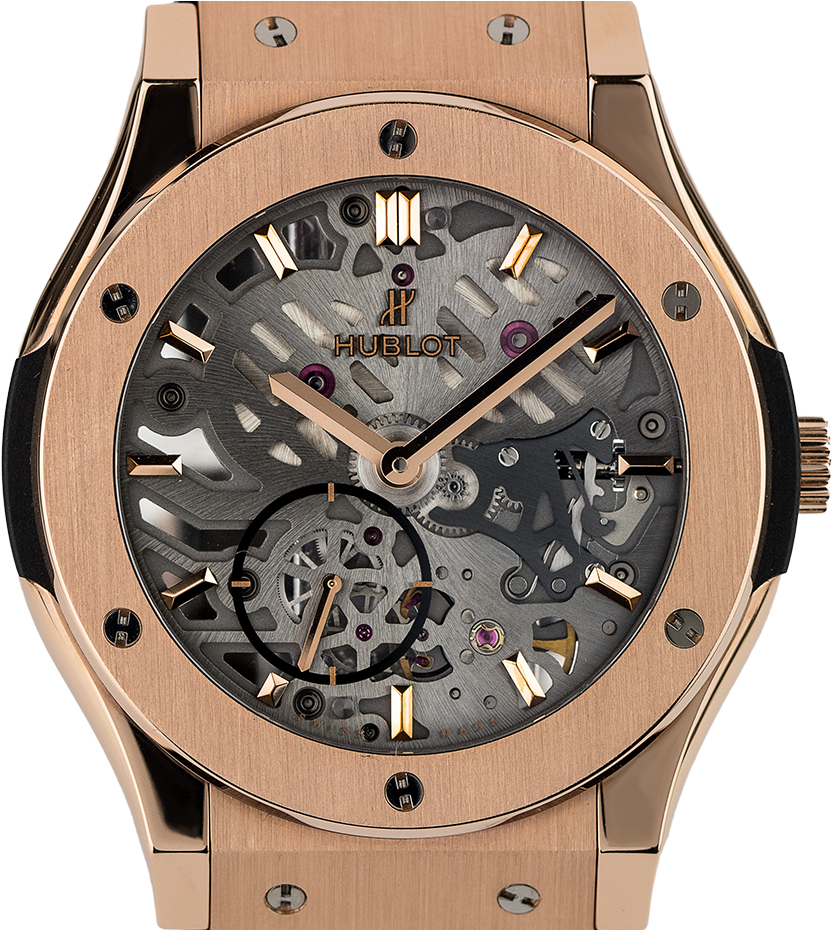 Hublot Classic Fusion Rose Gold 42mm - Hublot 245 Ox 0180 Lr Clipart (928x929), Png Download