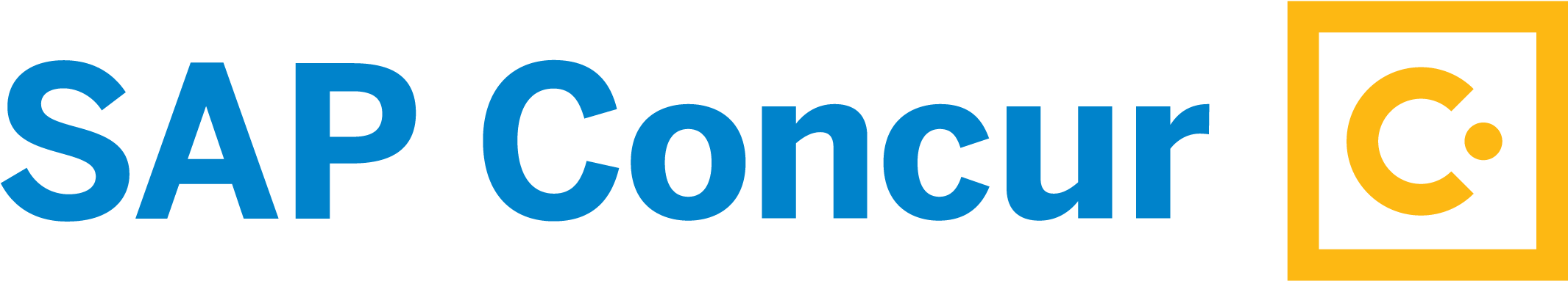 Concur Logo - Sap Concur Logo Clipart (2239x492), Png Download