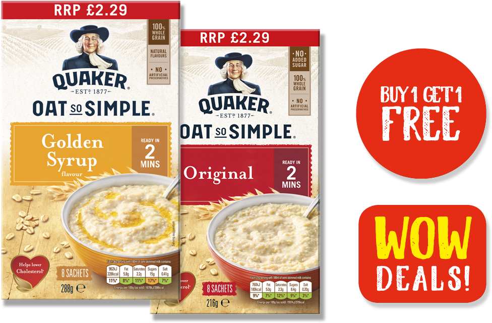Quaker Porridge - Cereal Clipart (1200x828), Png Download