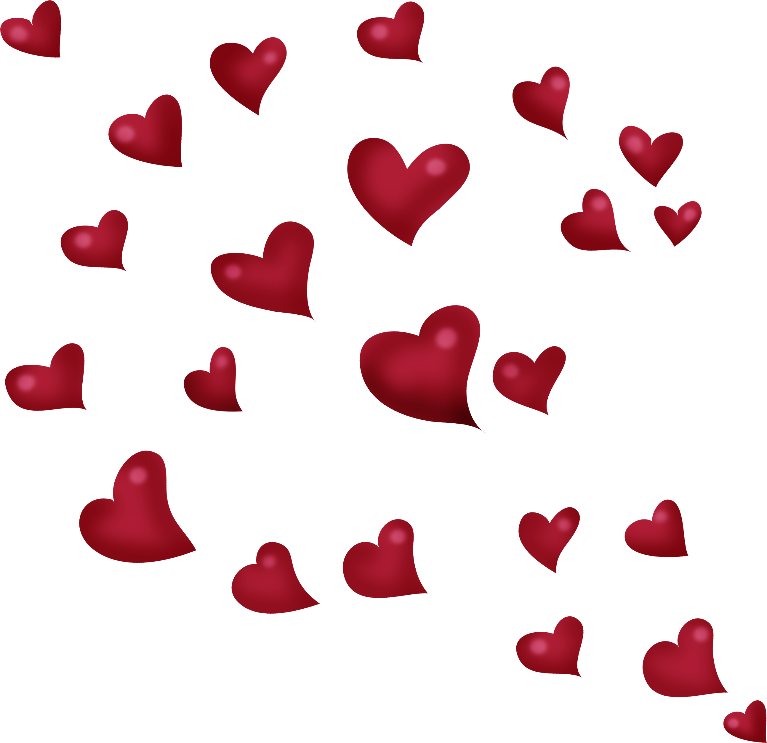 Jpg Free Download Flight Clip Art Flying Tanabata Transprent - Flying Hearts Clipart - Png Download (2589x2510), Png Download