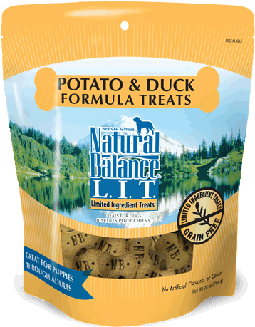 Natural Balance Limited Ingredient Treats Grain-free - Natural Balance Dog Treats Clipart (375x600), Png Download