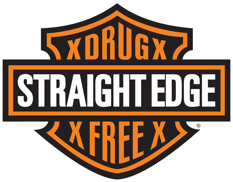 Straight Edge Png - Logo Harley Davidson Hd Clipart (751x586), Png Download