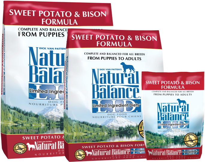 Natural Balance Sweet Potato And Bison - Natural Balance Lid Clipart (684x541), Png Download