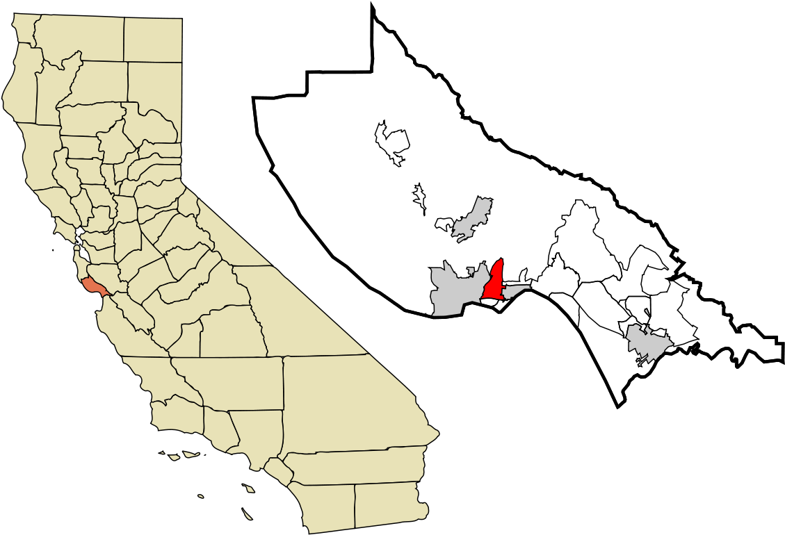 Santa Cruz Mission Located Clipart (1200x825), Png Download