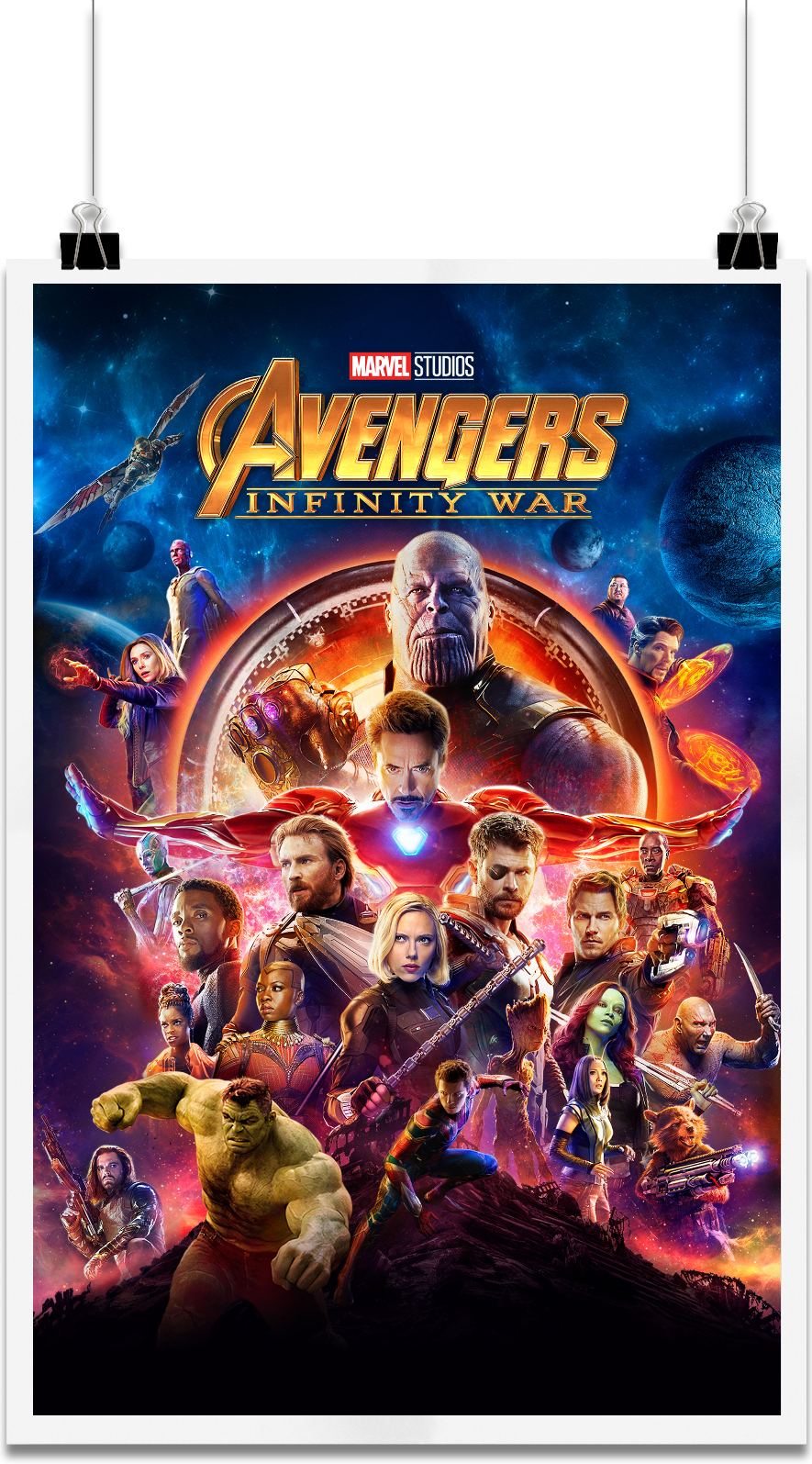 Upcoming Reviews - Avengers Infinity War Movie Poster Clipart (885x1595), Png Download