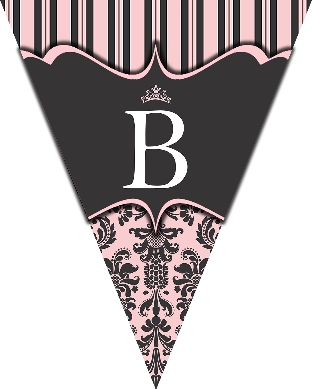 "bride To Be" Bachelorette Banner Www - Damask Clipart (1024x1280), Png Download