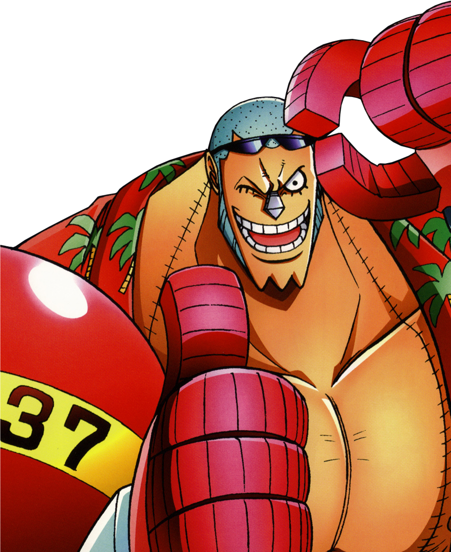 Franky One Piece New World Clipart (1543x1920), Png Download
