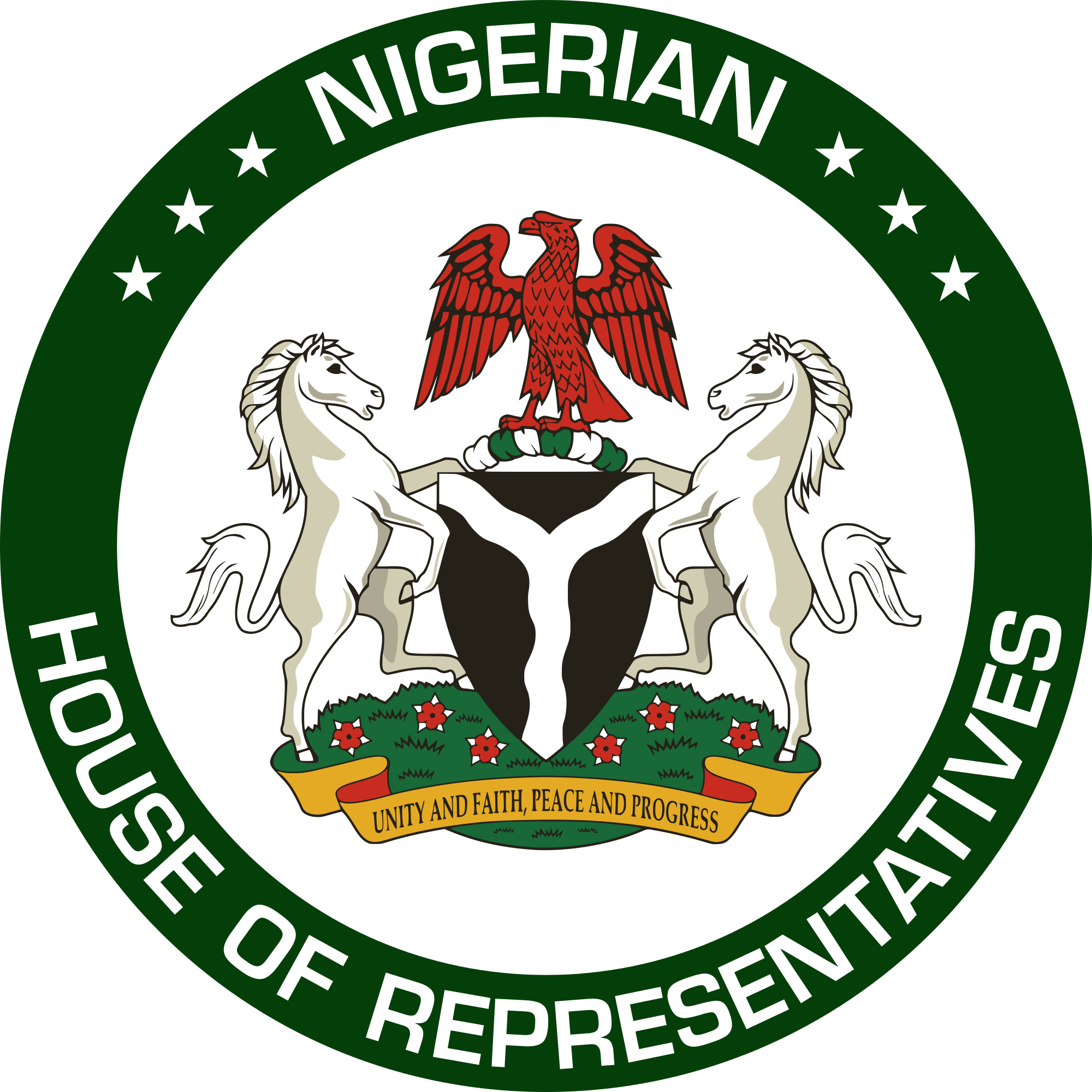 House Of Reps Summons Nerc, Bpe And Discos - Nigerian House Of Representative Logo Clipart (2000x2000), Png Download