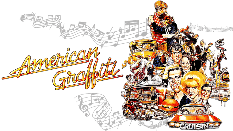Encouraged By The Success Of American Graffiti, Lucas - American Graffiti Film Clipart (760x427), Png Download