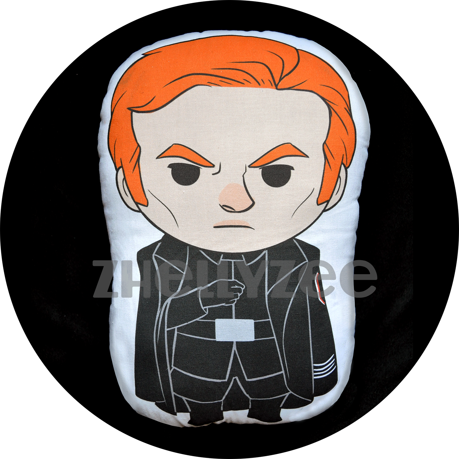 General Hux Pillow Plush - Cartoon Clipart (1500x1500), Png Download