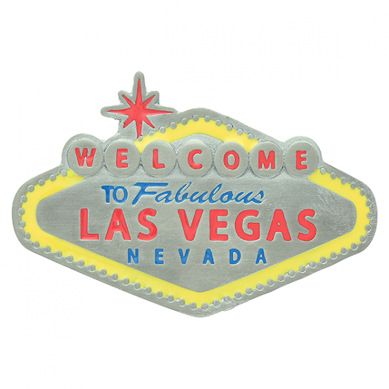 Welcome To Las Vegas Belt Buckle - Emblem Clipart (560x560), Png Download