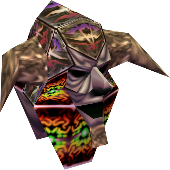 Gohts Remains Mm - Majora's Mask Goht Mask Clipart (597x597), Png Download