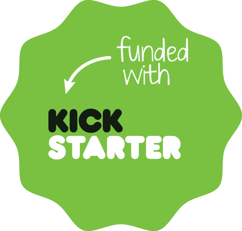 Kickstarter Funded Badge Clipart (800x765), Png Download