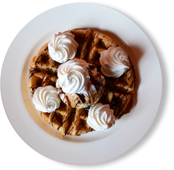 Be Merry - Waffle Clipart (600x585), Png Download