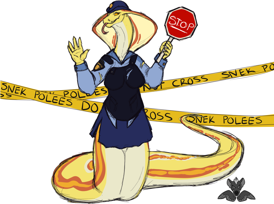 Pc Hissy, The Saftey Snek - Pc Hissy Clipart (900x692), Png Download