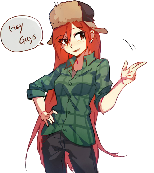 Wendy Gravity Falls Fan Art Clipart (700x772), Png Download