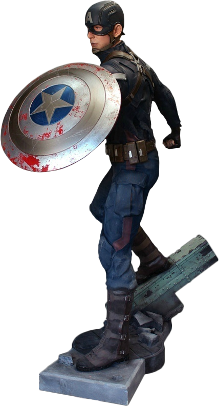 Captain America Clipart (428x793), Png Download