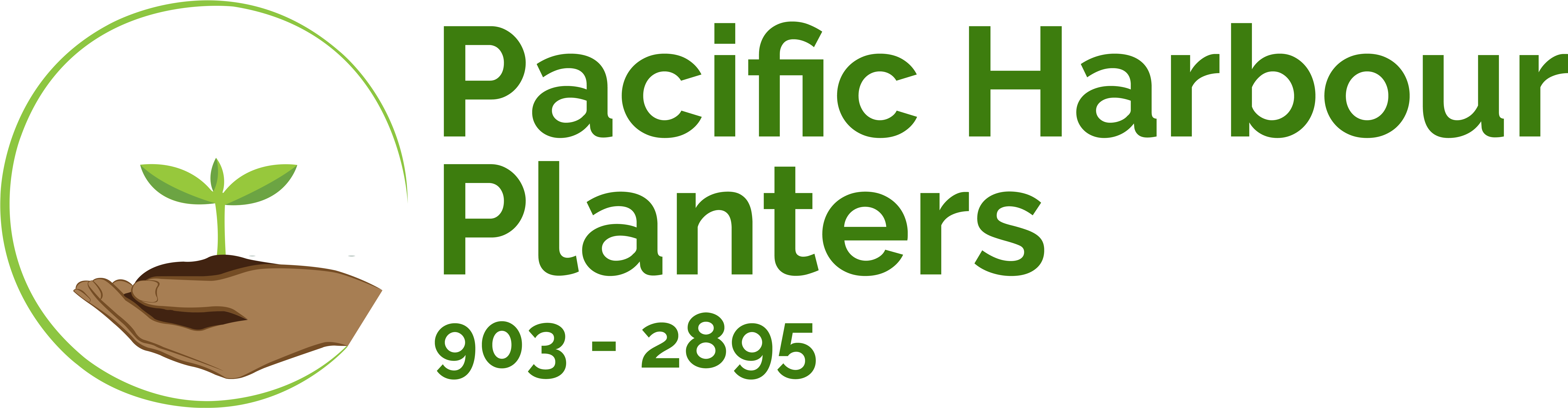 Pacific Harbour Planters Logo - Graphics Clipart (8000x2205), Png Download