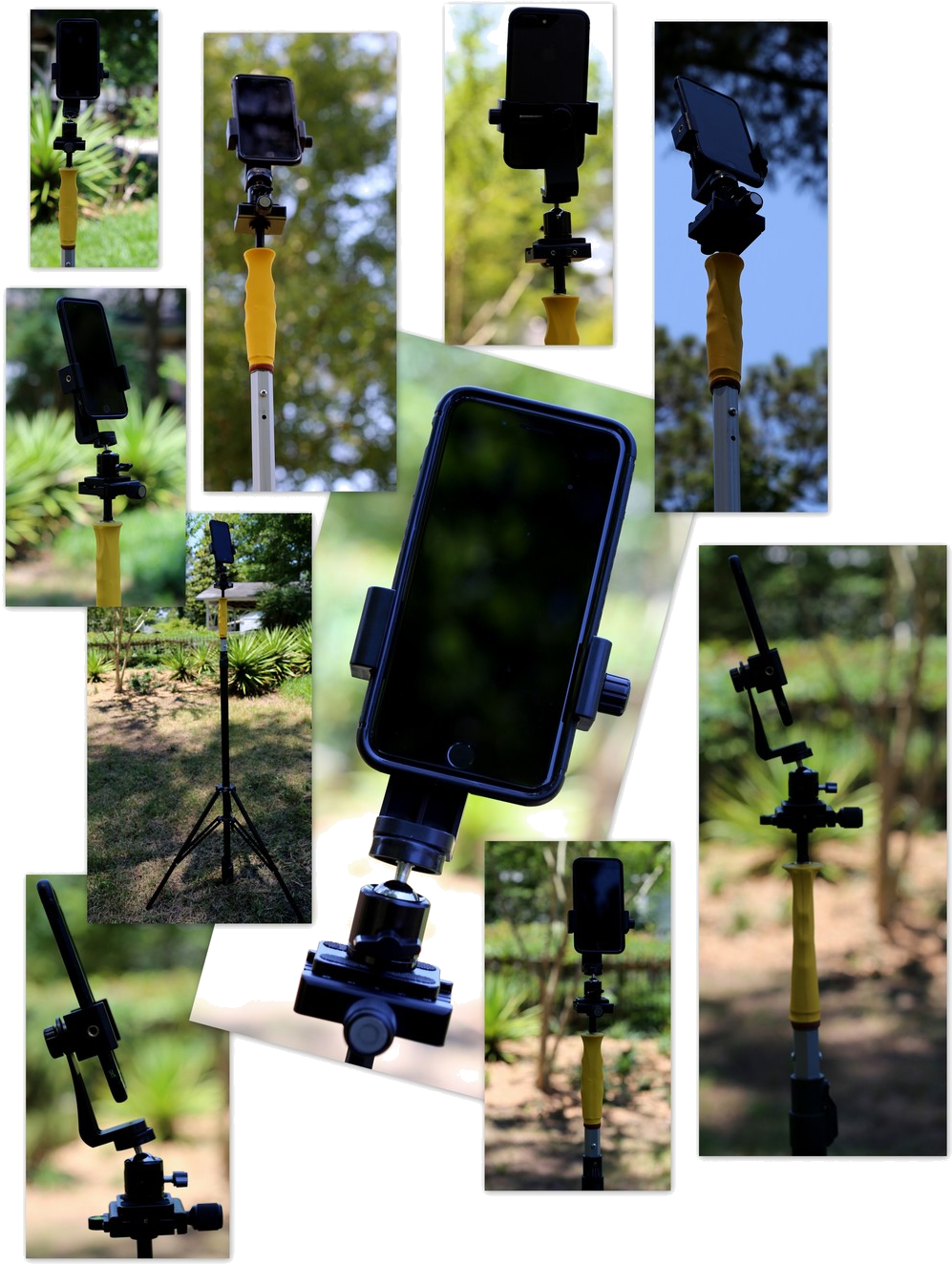 Photography ~ Pole/aerial Photographs Iphone, Collage - Video Camera Clipart (1000x1341), Png Download