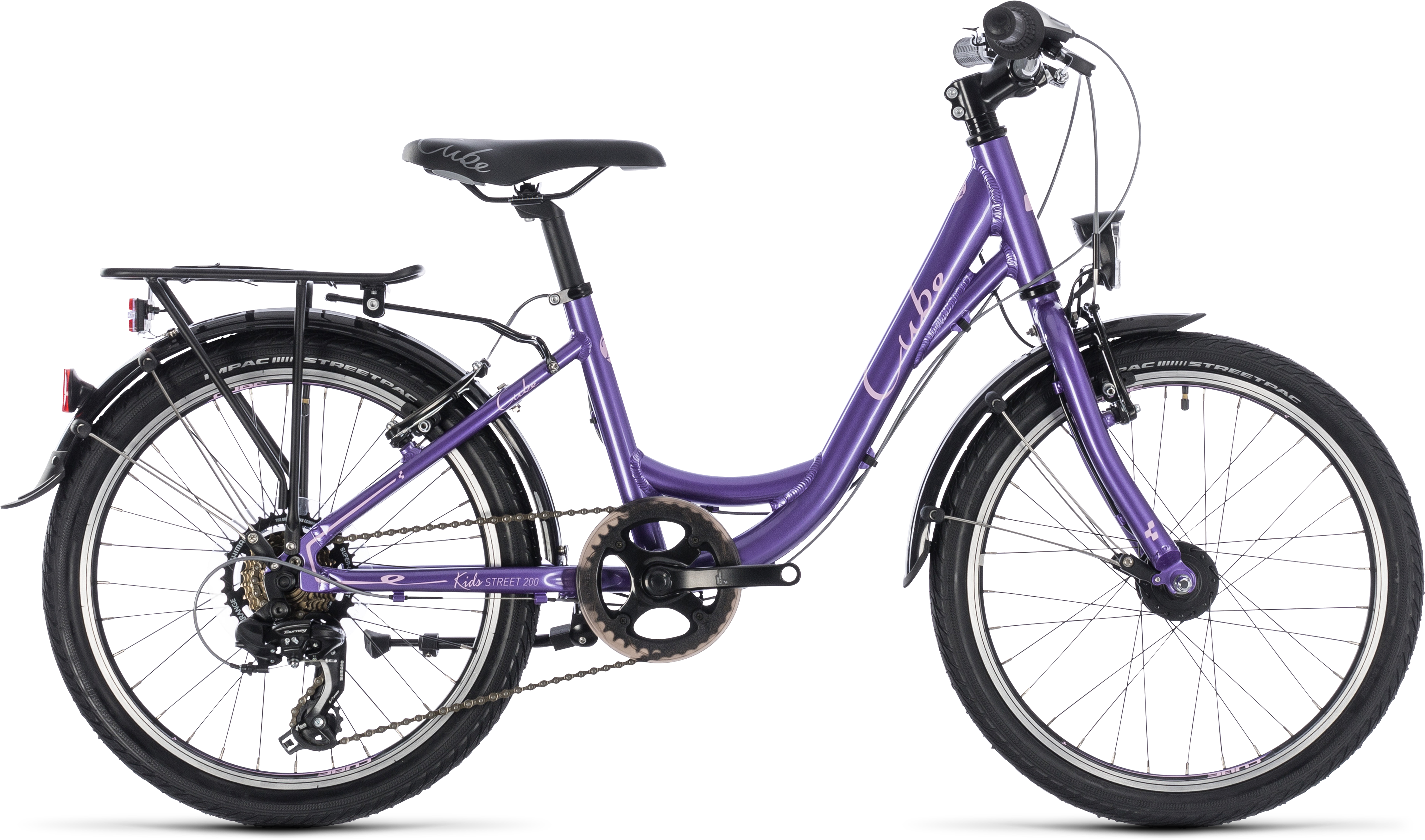 Cube Ella 200 2019 Kids Mountain Bike Purple - Cube Fahrrad 20 Zoll Kaufen Clipart (4500x2719), Png Download