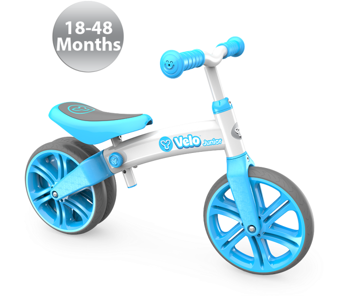 Y Velo Junior Blue - Velo Junior Balance Bike Blue Clipart (700x700), Png Download