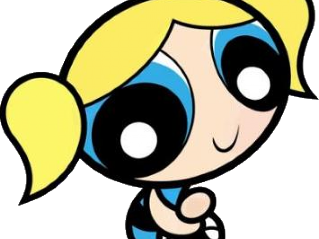 Powerpuff Girls Clipart Gambar - Powerpuff Girls Bubbles 1998 - Png Download (640x480), Png Download