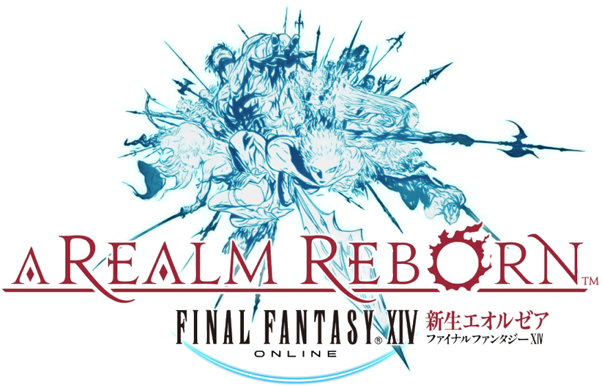 Xlju5 - Final Fantasy 14 Logo Clipart (1023x662), Png Download