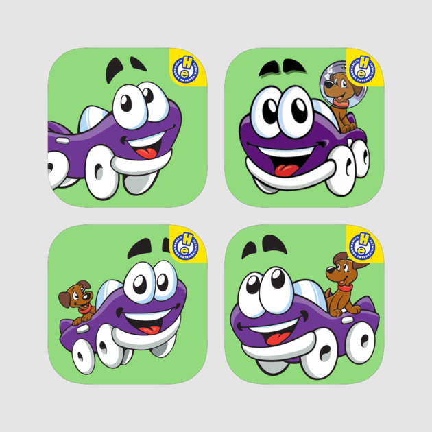 Putt-putt Character Pack 4 - Putt Putt Travels Through Time Clipart (630x630), Png Download