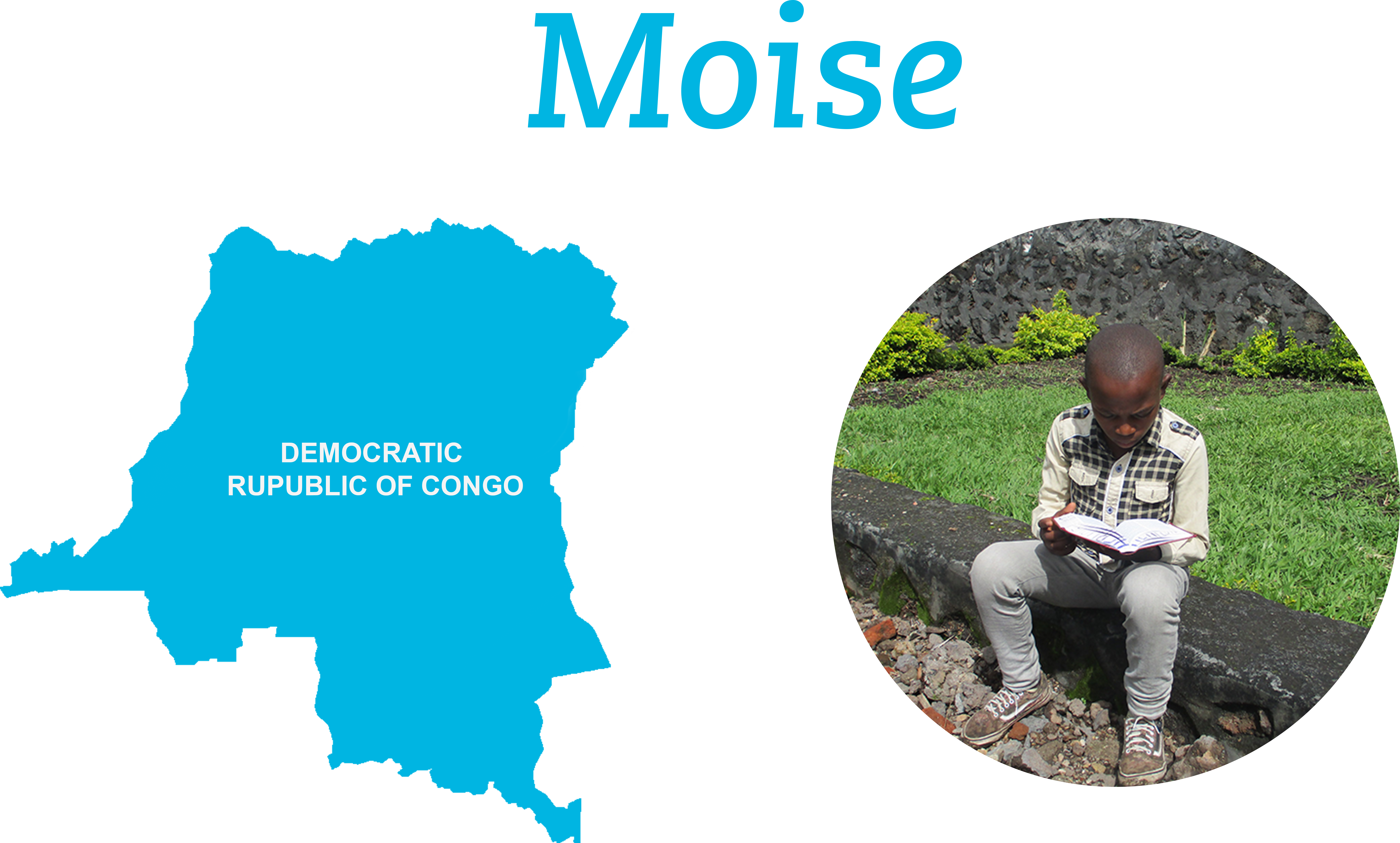When Moise Was 10 Years Old He Escaped A Rebel Group - Democratic Republic Of The Congo Silhouette Clipart (5988x3605), Png Download
