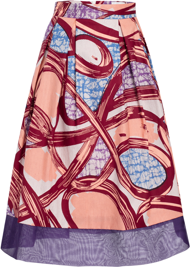 Paint Me Pink Skirt Clipart (1000x1500), Png Download