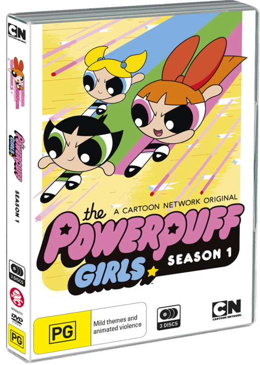 The Powerpuff Girls Season - Powerpuff Girls Lettering Clipart (516x724), Png Download