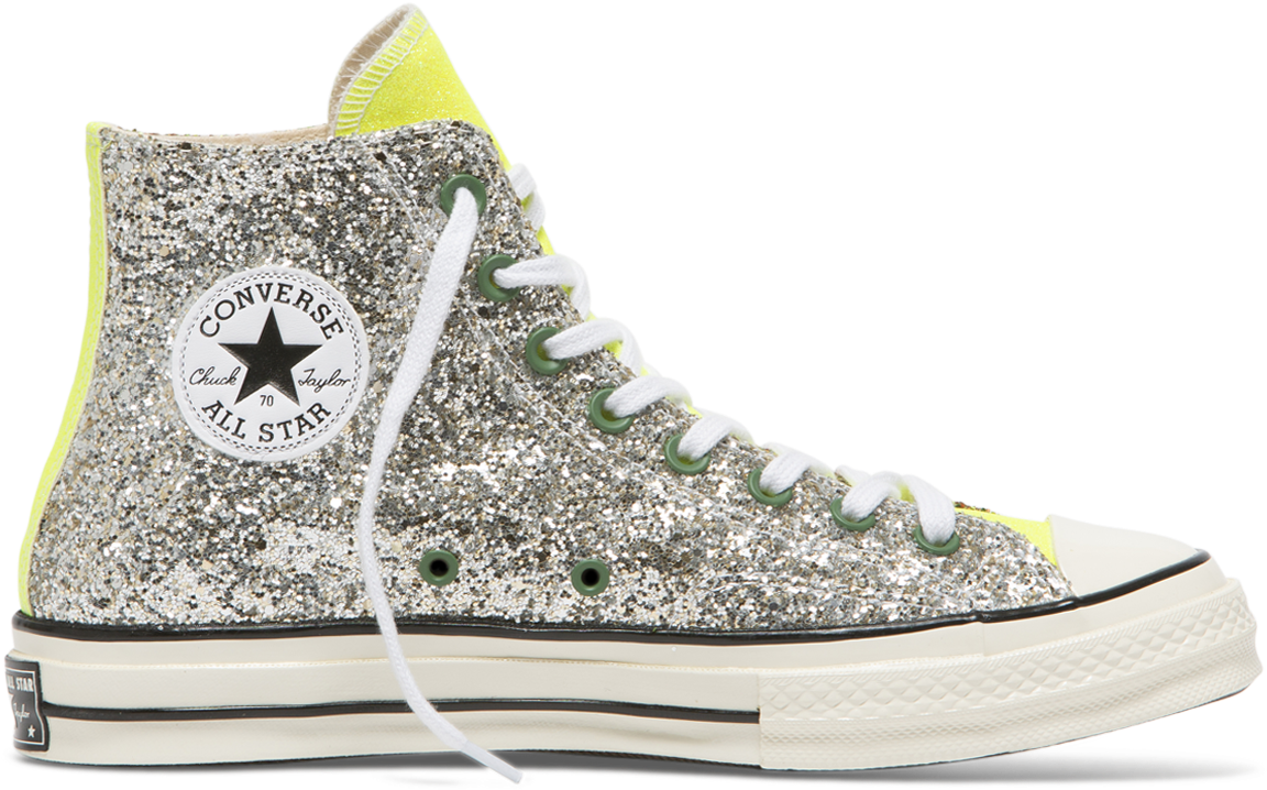Converse X Jw Anderson Chuck Taylor All Star 70 Glitter - Converse All Star Clipart (1200x1200), Png Download