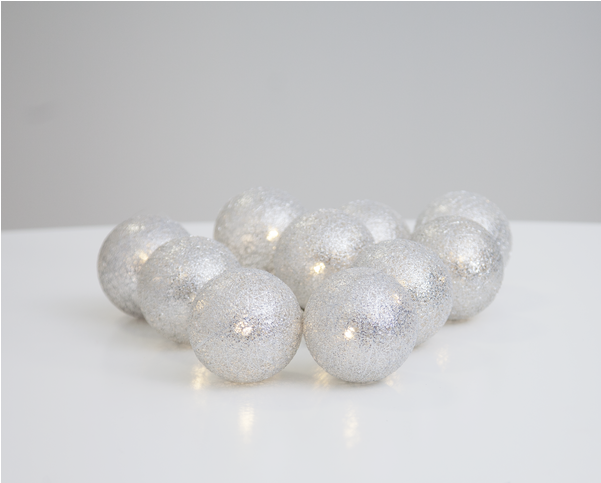Light Chain Jolly Glitter Light - Bead Clipart (600x600), Png Download