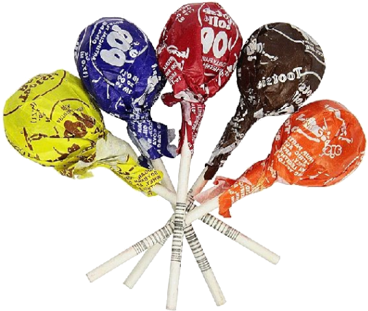 Tootsie Roll Pop 17g - Illustration Clipart - Large Size Png Image - PikPng