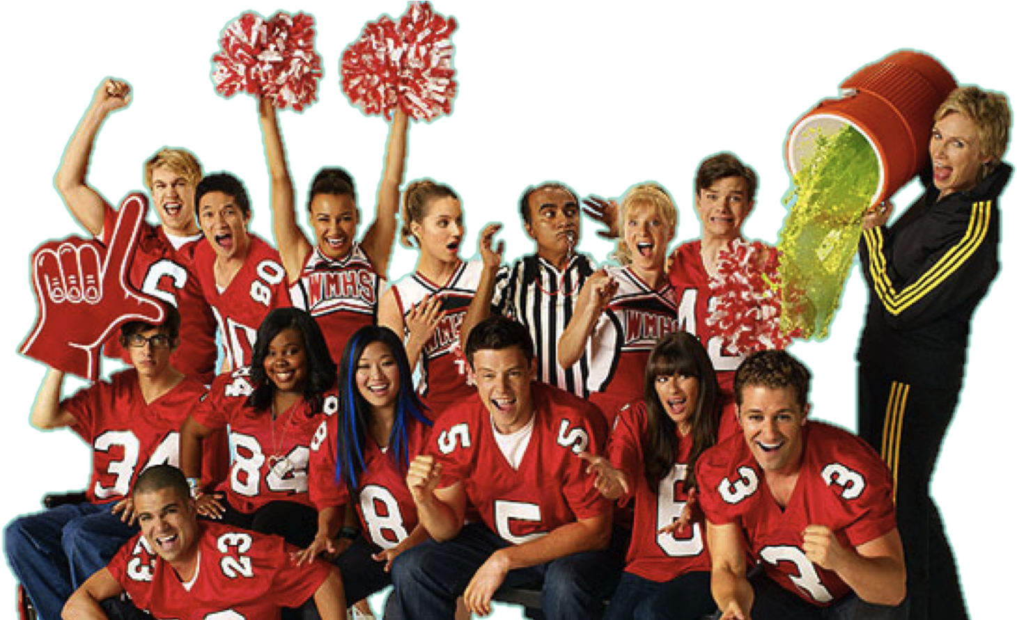 Glee Png - Glee 30 Day Challenge Clipart (1489x890), Png Download