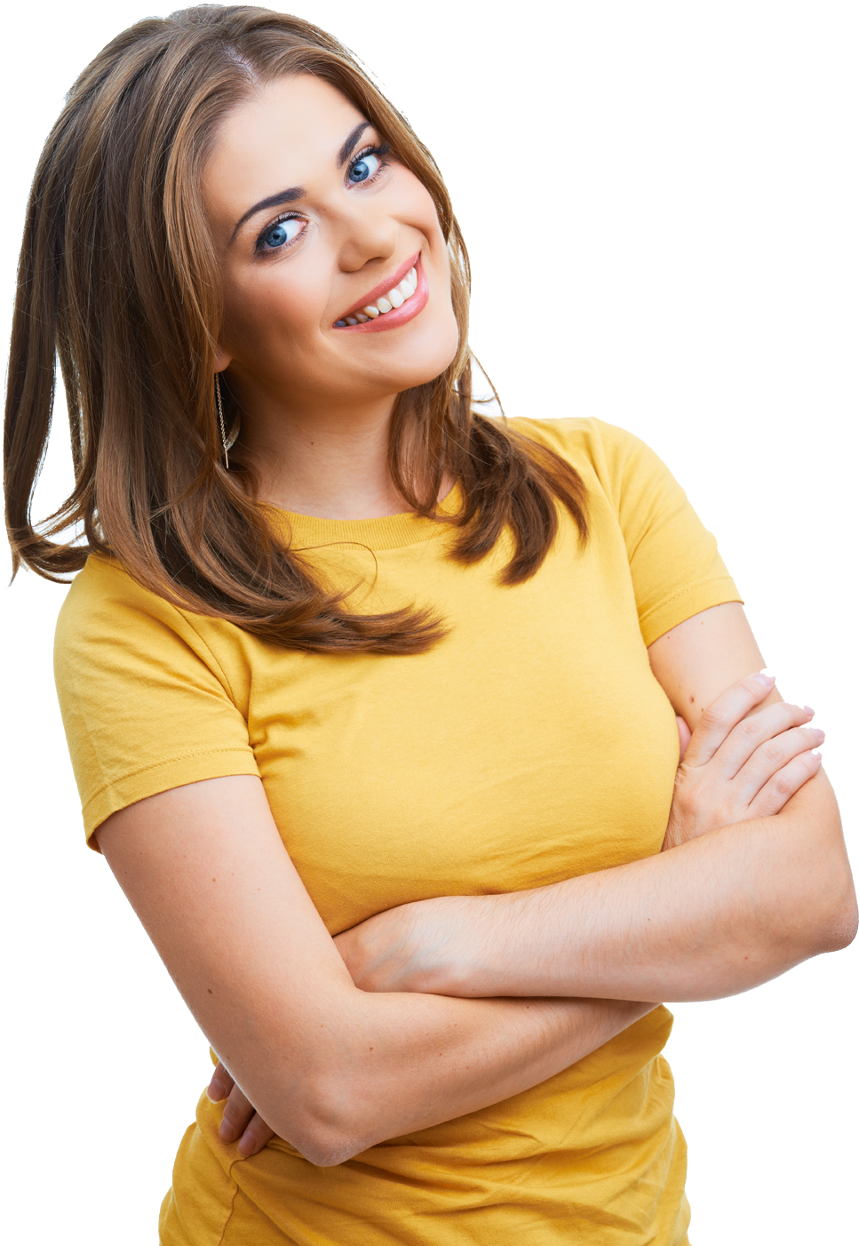 Buy One - Contact Women Png Clipart (1000x1500), Png Download