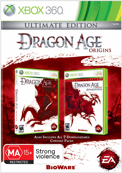 Dragon Age Origins Ultimate Edition Xbox 360 Clipart (600x600), Png Download